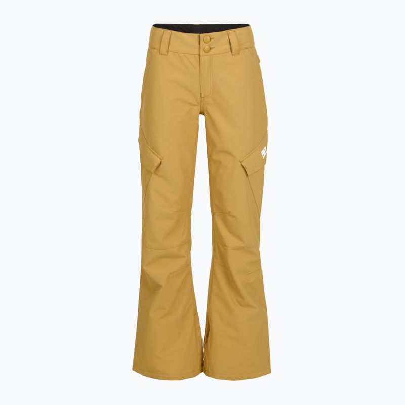 Dětské snowboardové kalhoty DC Nonchalant mustard gold 6