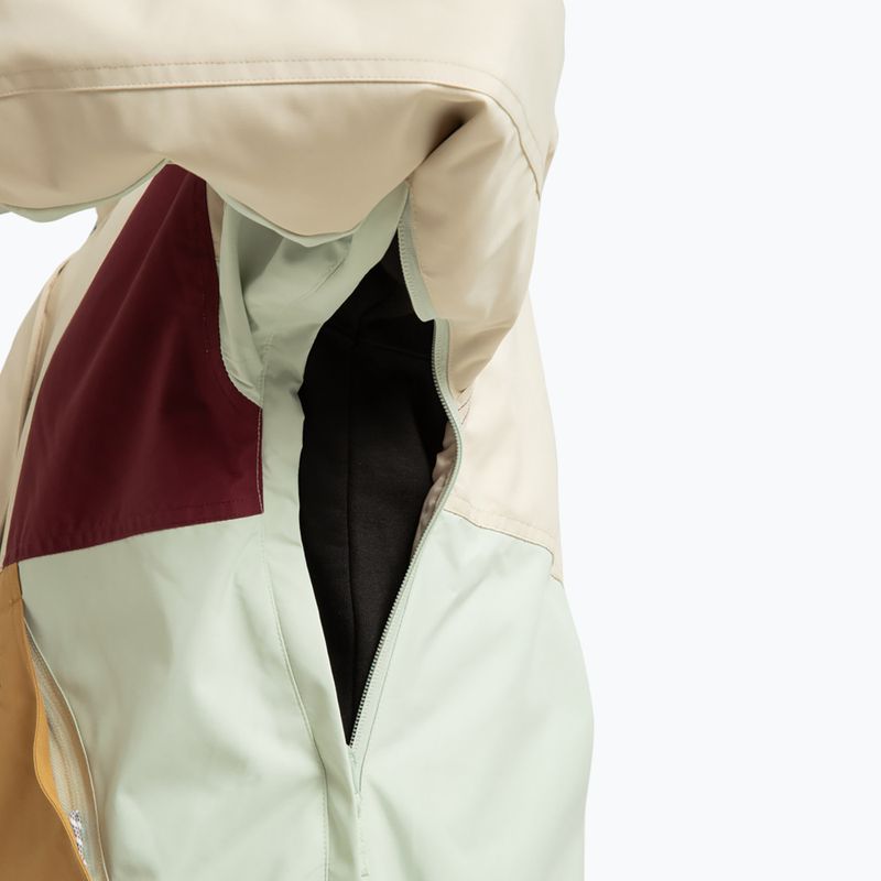 Dámská snowboardová bunda DC Chalet Anorak oatmeal 6