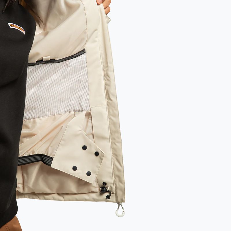 Dámská snowboardová bunda DC Liberate oatmeal 5