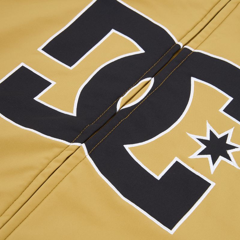 Pánská snowboardová bunda DC Spectrum Softshell mustard gold 7