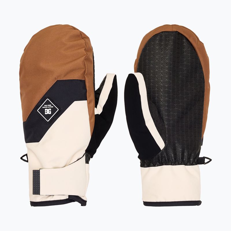 Pánské snowboardové rukavice DC Franchise Mitten toffee