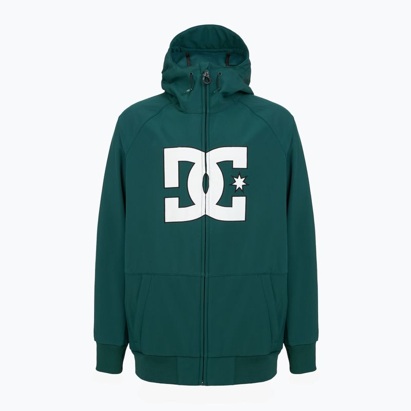 Pánská snowboardová bunda DC Spectrum Softshell deep teal 3