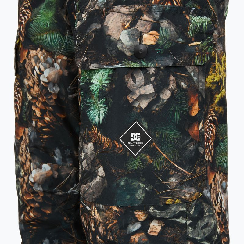 Dětské snowboardové kalhoty DC Code pine photo camo 4