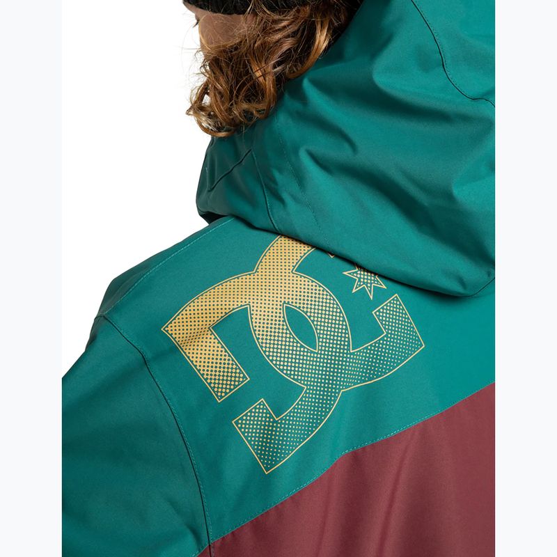 Pánská snowboardová bunda DC Defiant wine 5