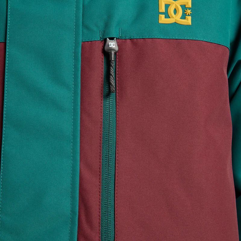 Pánská snowboardová bunda DC Defiant wine 6