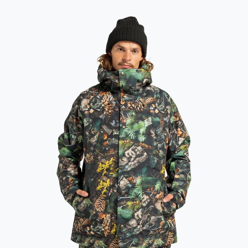 Pánská snowboardová bunda DC Tundra pine photo camo