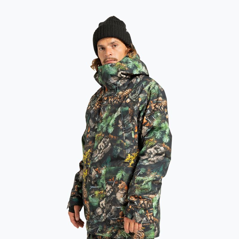 Pánská snowboardová bunda DC Tundra pine photo camo 4