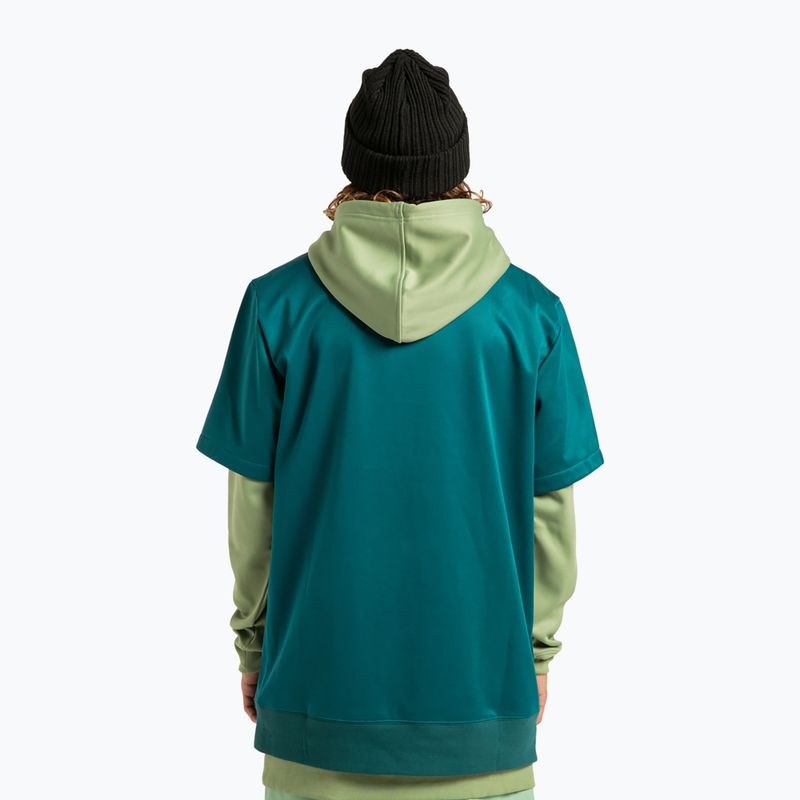 Pánská snowboardová mikina DC Dryden deep teal 3