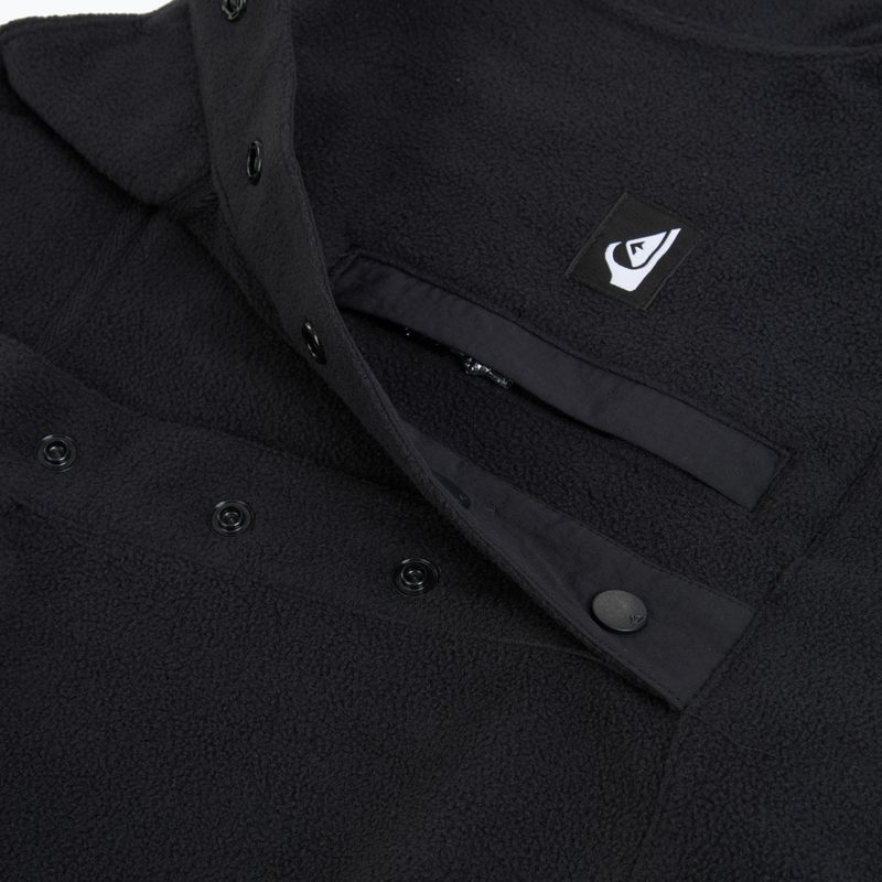 Dětská fleecová mikina Quiksilver No Destination Half Zip black 3