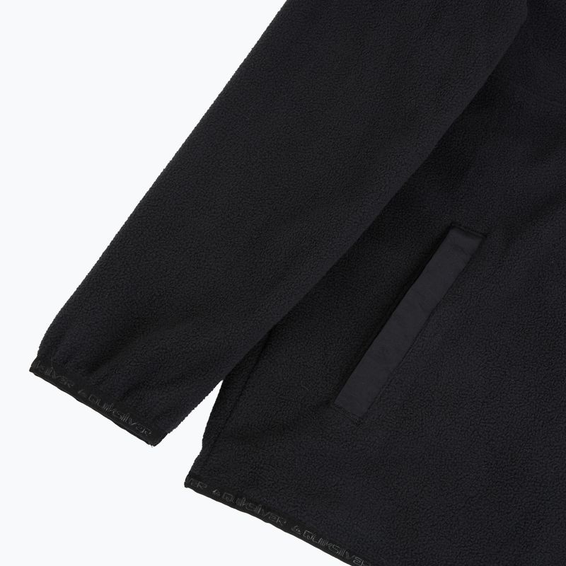 Dětská fleecová mikina Quiksilver No Destination Half Zip black 4