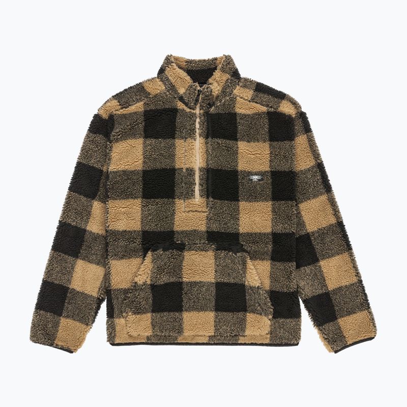 Pánská snowboardová mikina Quiksilver Mercury Woodlands Sherpa woodlands elmwood 7