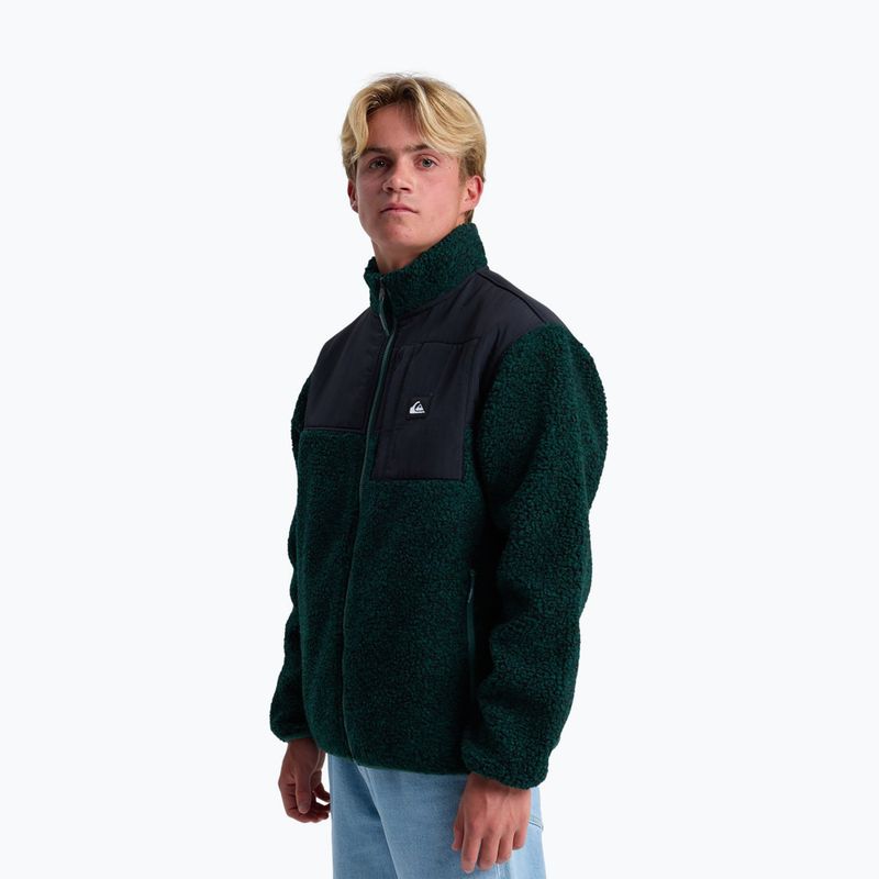 Pánská fleecová mikina Quiksilver Sallow Water Full Zip indian ink heather 4