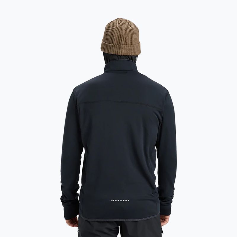 Pánská snowboardová mikina Quiksilver Steep Point Full Zip Fleece true black 3