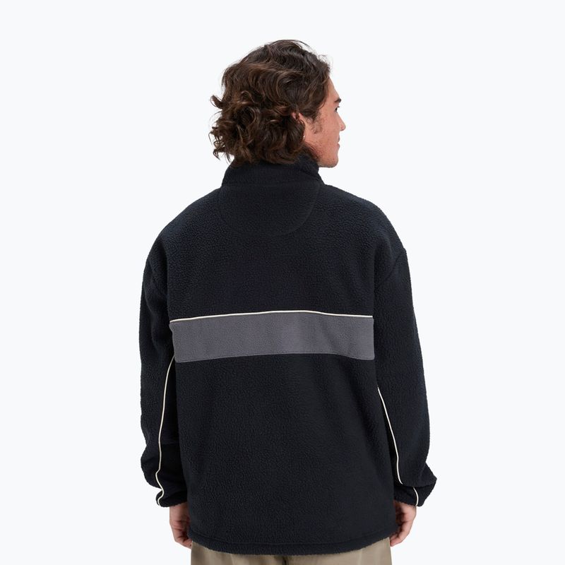 Pánská snowboardová mikina Quiksilver Omni Sherpa Half Zip black 3