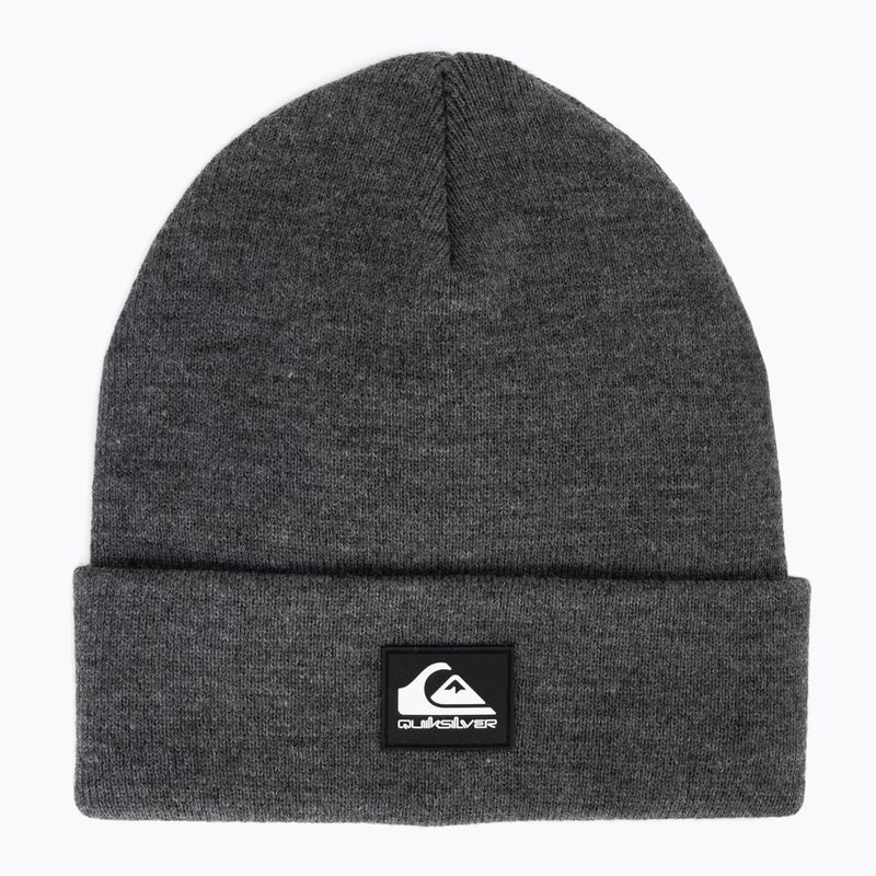 Pánská zimní čepice Quiksilver Brigade Beanie dark grey heather