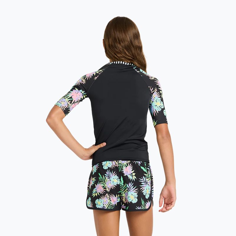 Dětské plavecké tričko ROXY Active RG Lycra XMGB anthracite aquarella active rg 3