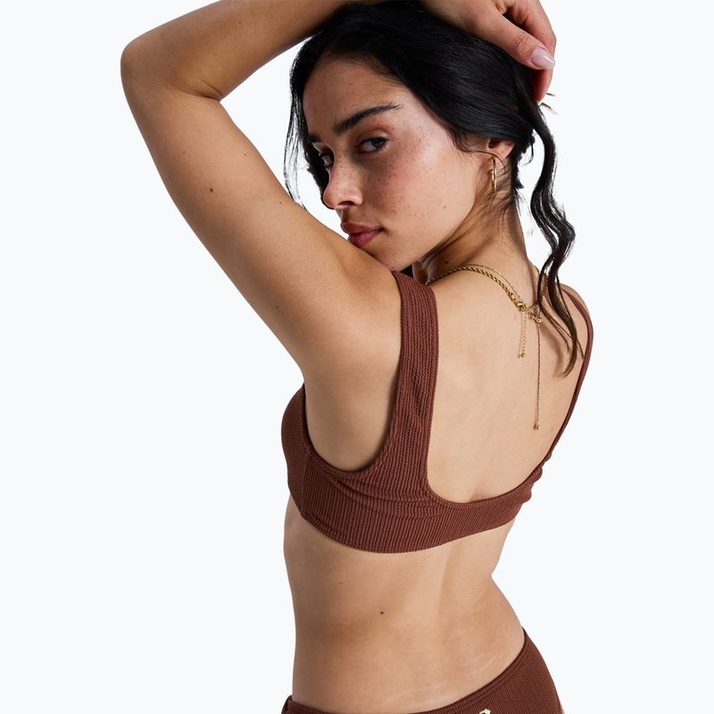 Horní díl plavek ROXY Sunshine Bralette cappuccino 3