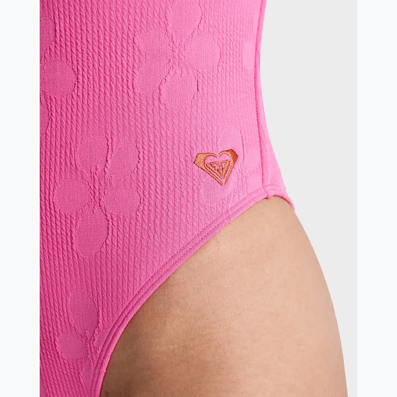 Dámské jednodílné plavky ROXY Paradise HI sangria sunset 7