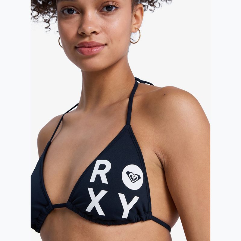 Dámské dvoudílné plavky ROXY Solid Essentials Tiki Tri anthracite 6