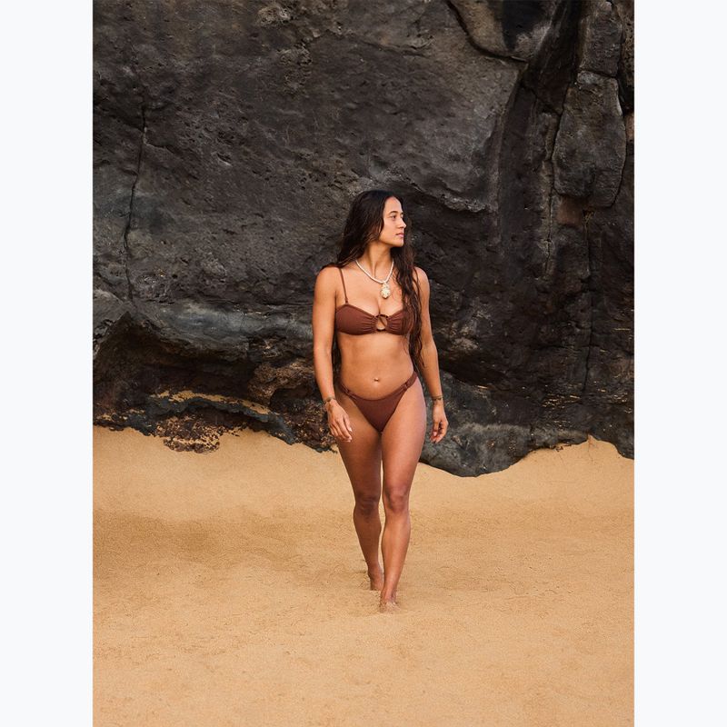 Horní díl plavek ROXY Sunshine Bandeau cappuccino 10