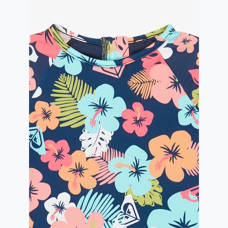 Dětské jednodílné plavky ROXY Morning Flower Onesie mood indigo morning flowers 3