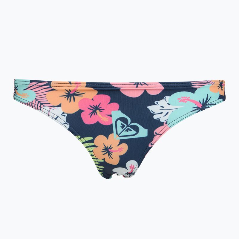 Dlouhý rukáv + spodní díl plavek ROXY Morning Flower Lycra Set mood indigo morning flowers 7