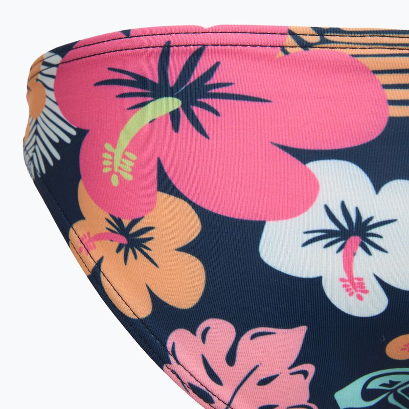 Dlouhý rukáv + spodní díl plavek ROXY Morning Flower Lycra Set mood indigo morning flowers 9