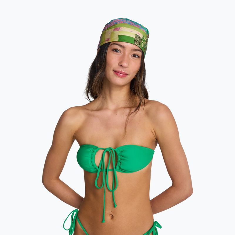 Horní díl plavek Billabong Sol Searcher Multi Triangle summer green 6