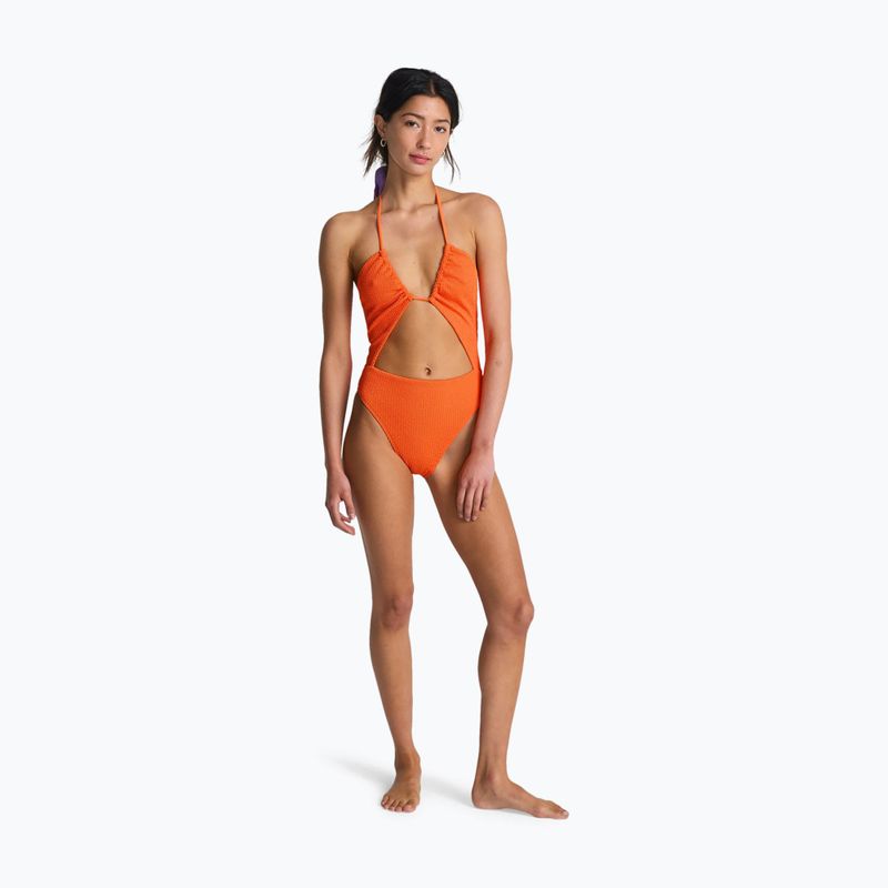 Dámské jednodílné plavky Billabong Summer High Salty One Piece fushion orange 2
