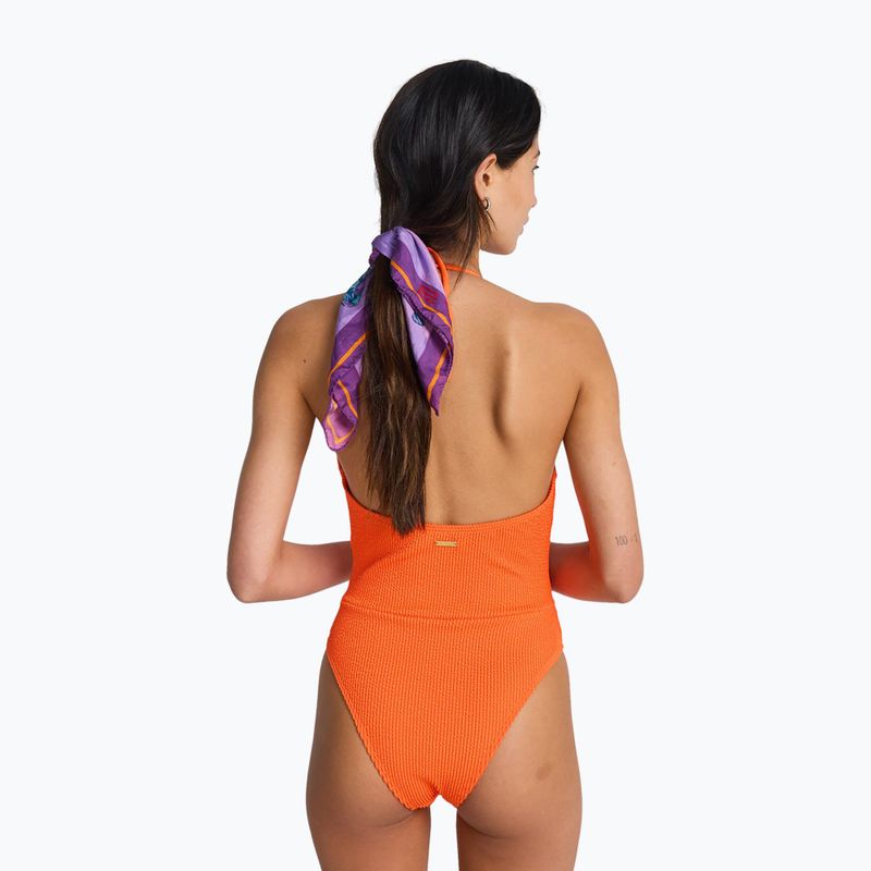 Dámské jednodílné plavky Billabong Summer High Salty One Piece fushion orange 3