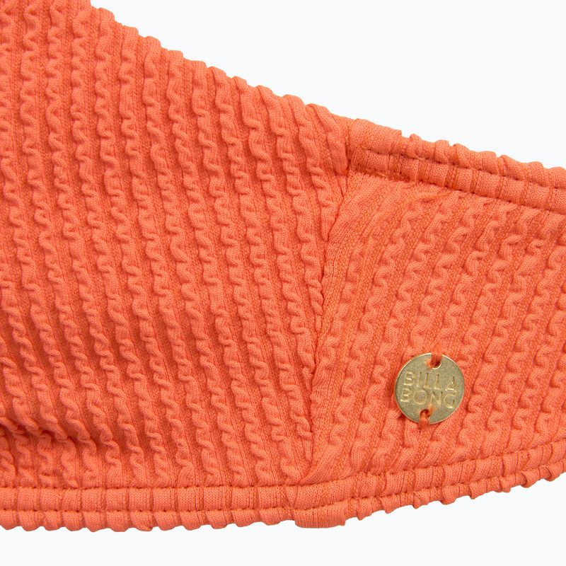 Horní díl plavek Billabong Summer High V Bralette fushion orange 3