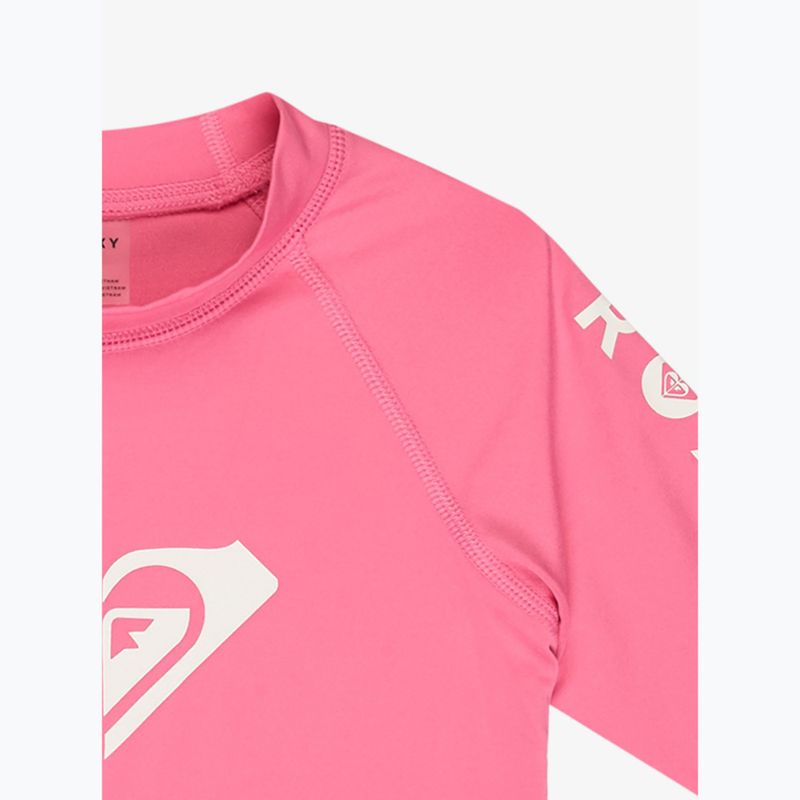 Dětské plavecké tričko ROXY Whole Hearted sangria sunset 3