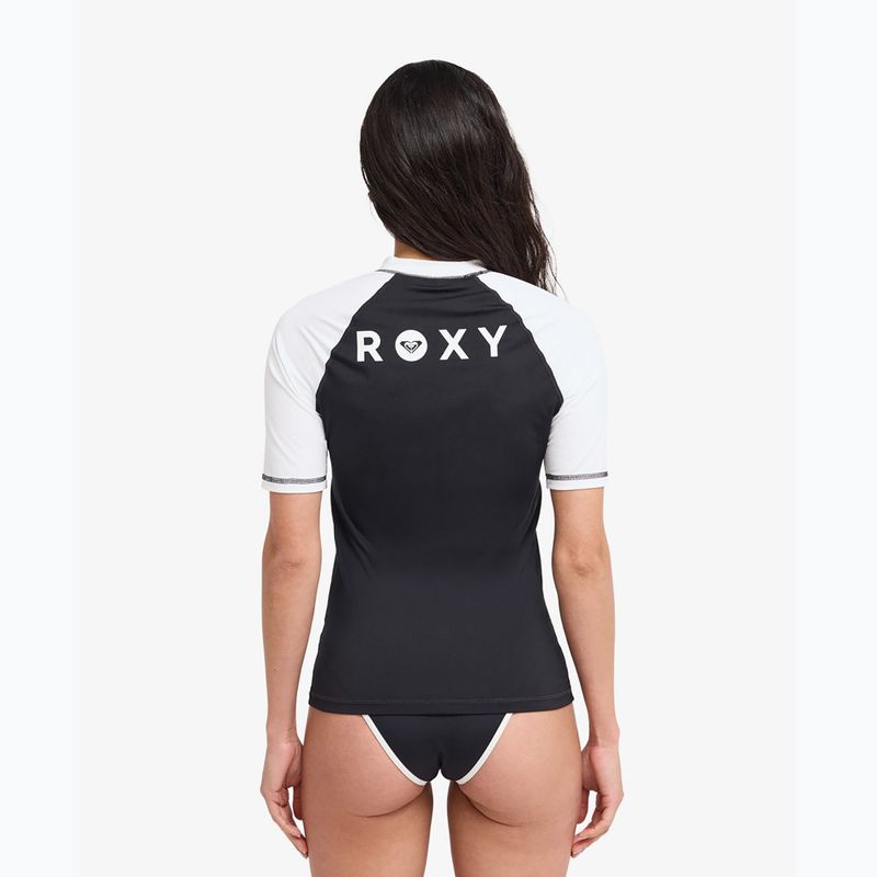 Dámské plavecké tričko ROXY The Retro Essentials anthracite 3
