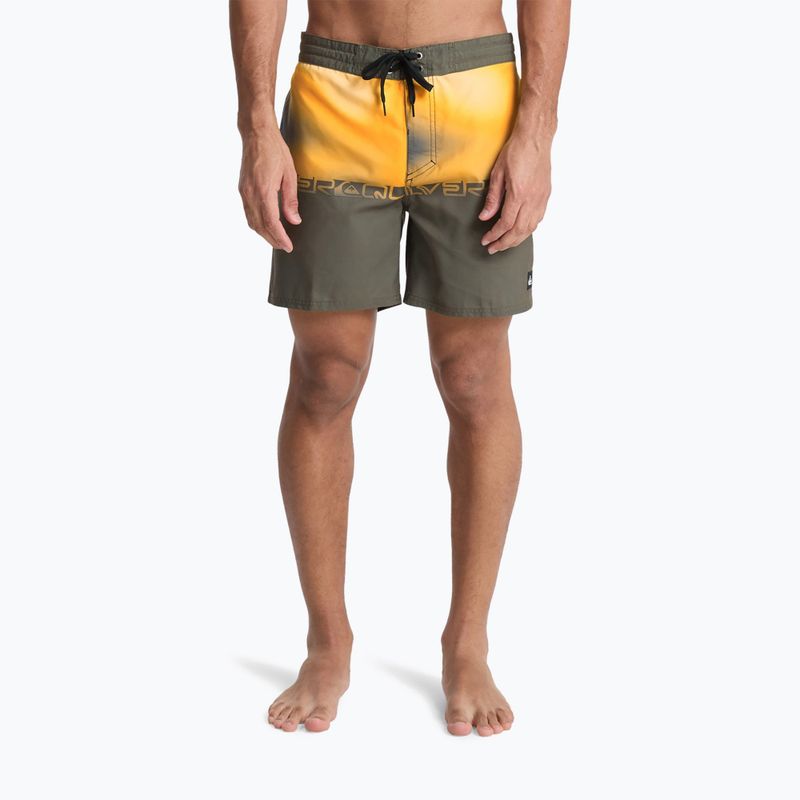 Pánské koupací šortky Quiksilver Everyday Half Jam 16" grape leaf wordblock 3