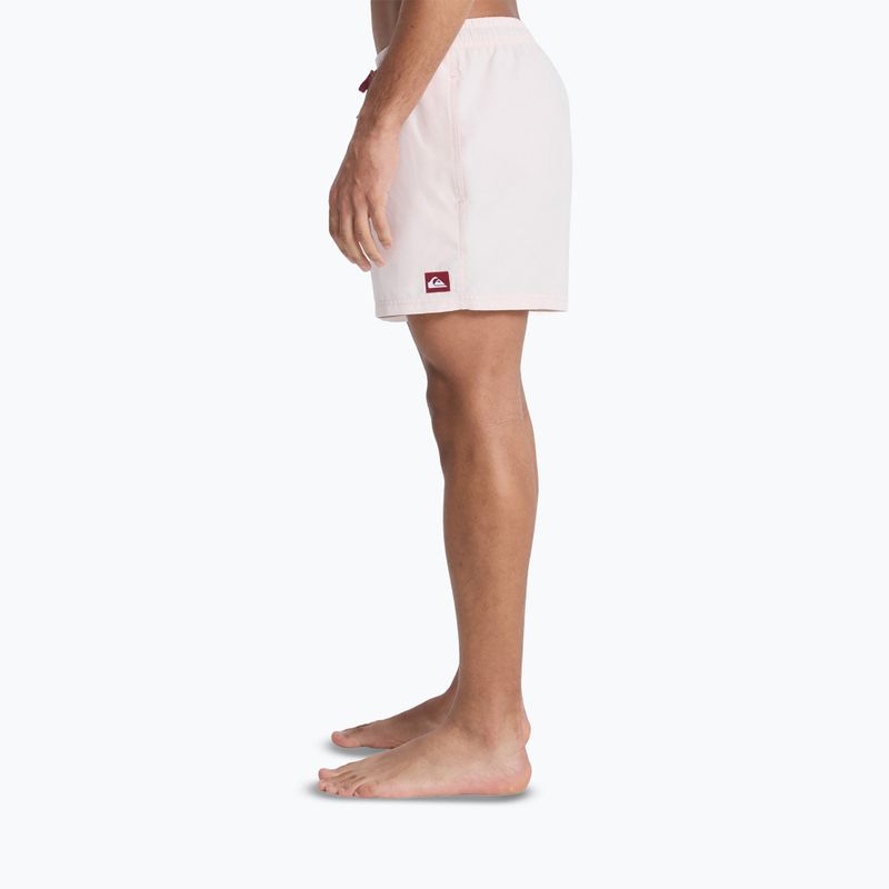 Pánské koupací šortky Quiksilver Everyday Solid Volley 15" rosewater 5