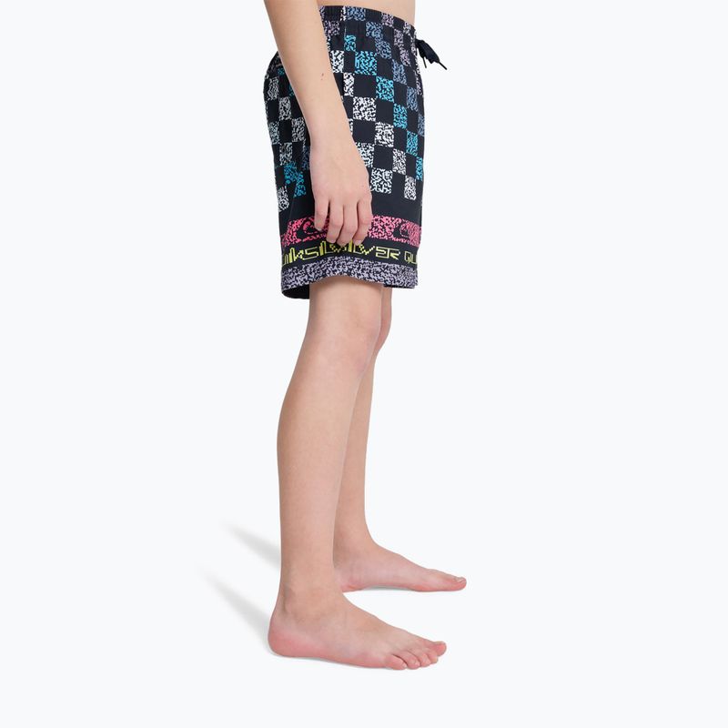 Dětské koupací šortky Quiksilver Everyday Printed Volley 14" dark navy next gen 5