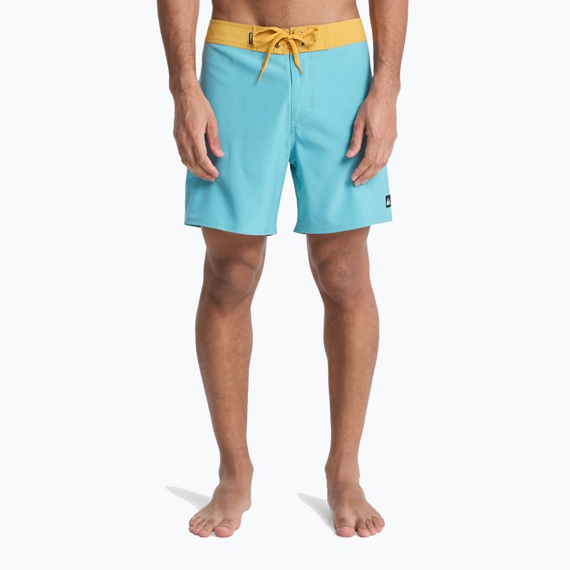 Pánské koupací šortky Quiksilver Surfsilk Kaimana 16" aqua 3