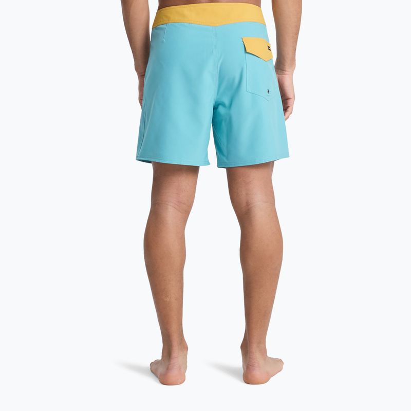 Pánské koupací šortky Quiksilver Surfsilk Kaimana 16" aqua 5
