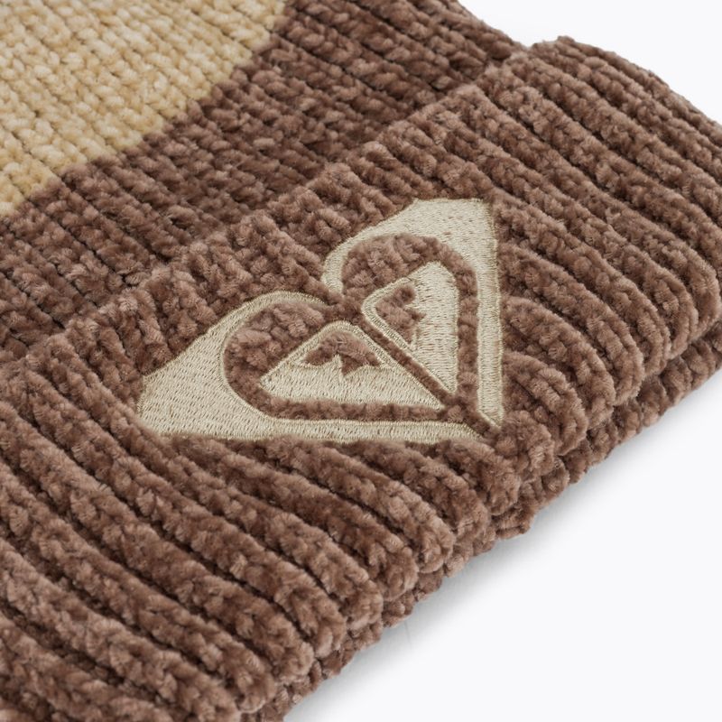 Dámská zimní čepice ROXY Ocean Therapy brownie 3