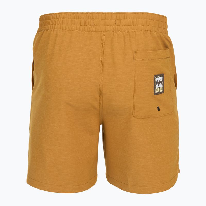 Pánské koupací šortky Billabong Every Other Day Layback spice gold 2
