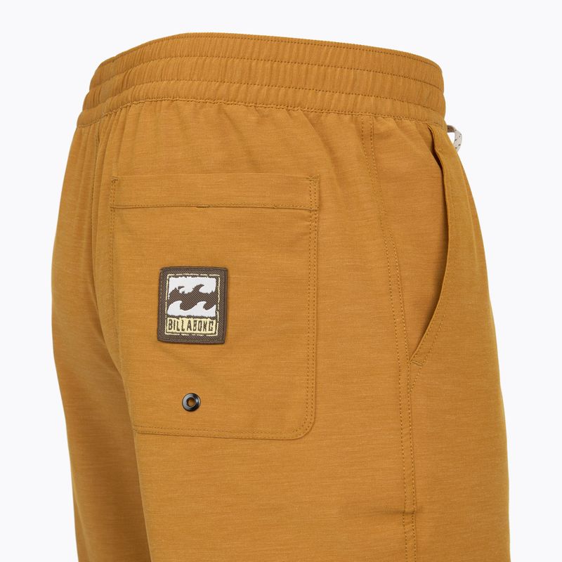 Pánské koupací šortky Billabong Every Other Day Layback spice gold 4
