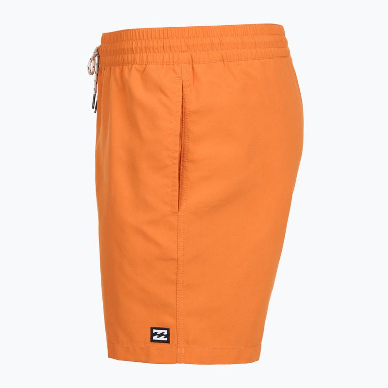 Pánské koupací šortky Billabong All Day Layback clay orange 3