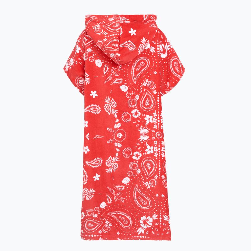 Dámské pončo ROXY Stay Magical Printed hibiscus boho bandana bico 2