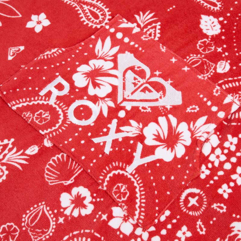 Dámské pončo ROXY Stay Magical Printed hibiscus boho bandana bico 3