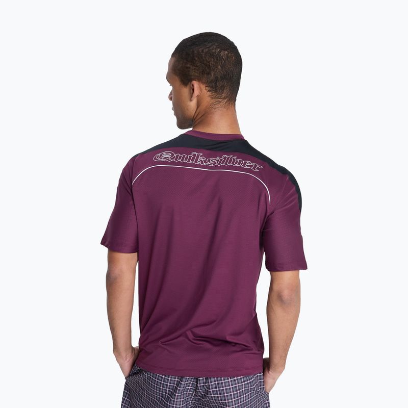 Pánské plavecké tričko Quiksilver Mercury Americana Surf potent purple 2