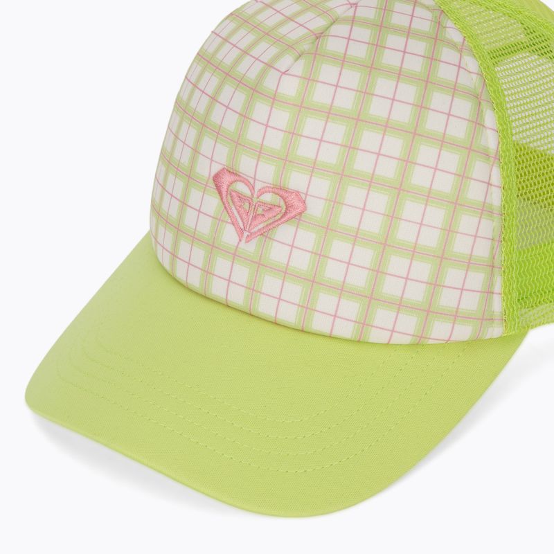 Dámská kšiltovka  ROXY Beautiful Morning cloud dancer swell plaid 3
