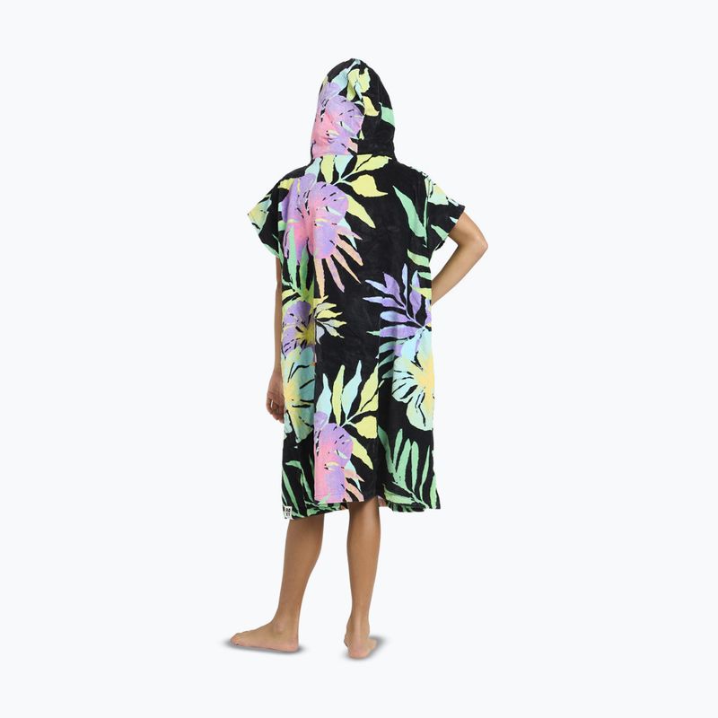 Dětské pončo ROXY RG Stay Magical Printed anthracite aquarella active rg 2