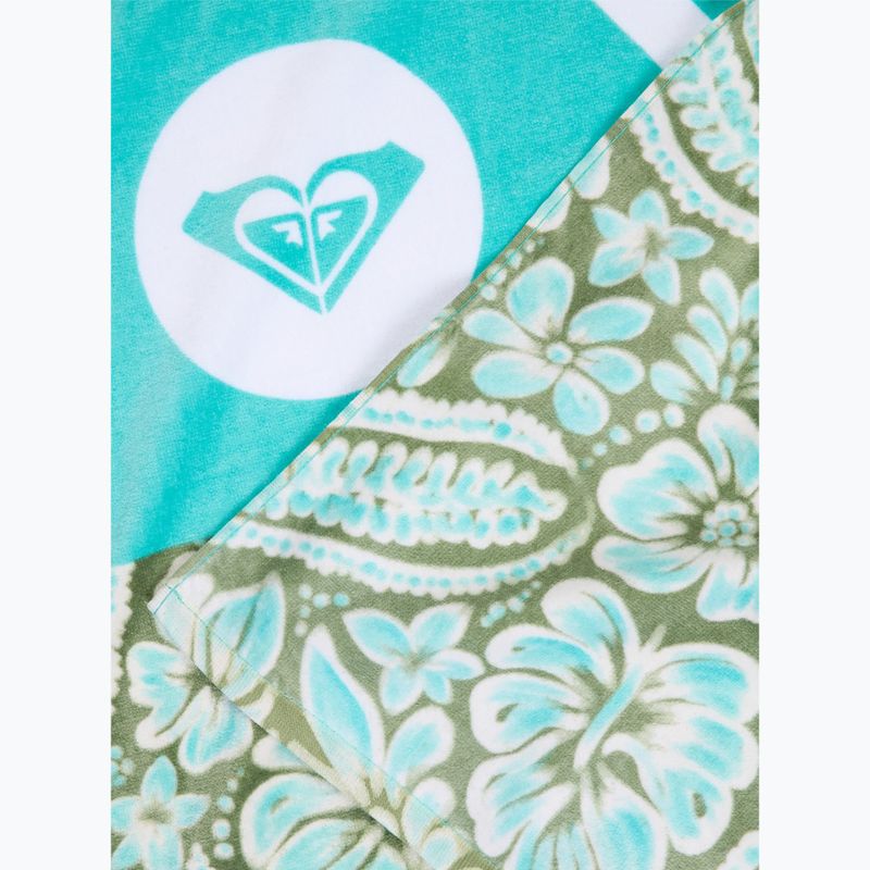 Plážový ručník ROXY Cold Water Printed oil green wildside paisley 3