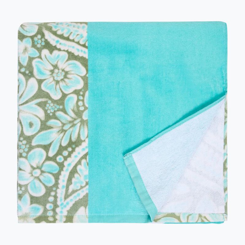 Plážový ručník ROXY Cold Water Printed oil green wildside paisley 4
