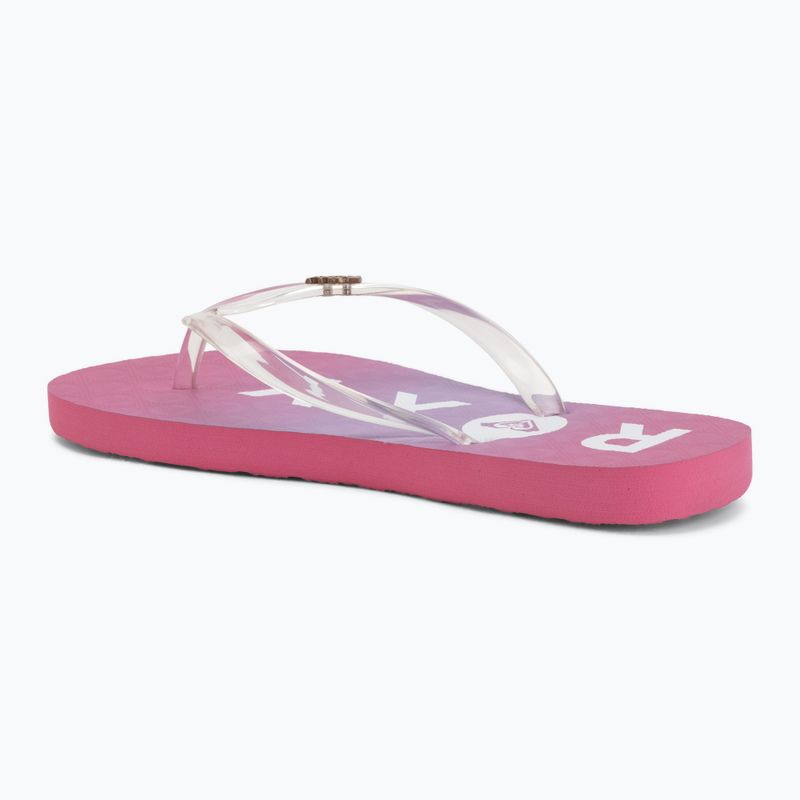 Dětské žabky ROXY Viva Jelly sangria sunset 3